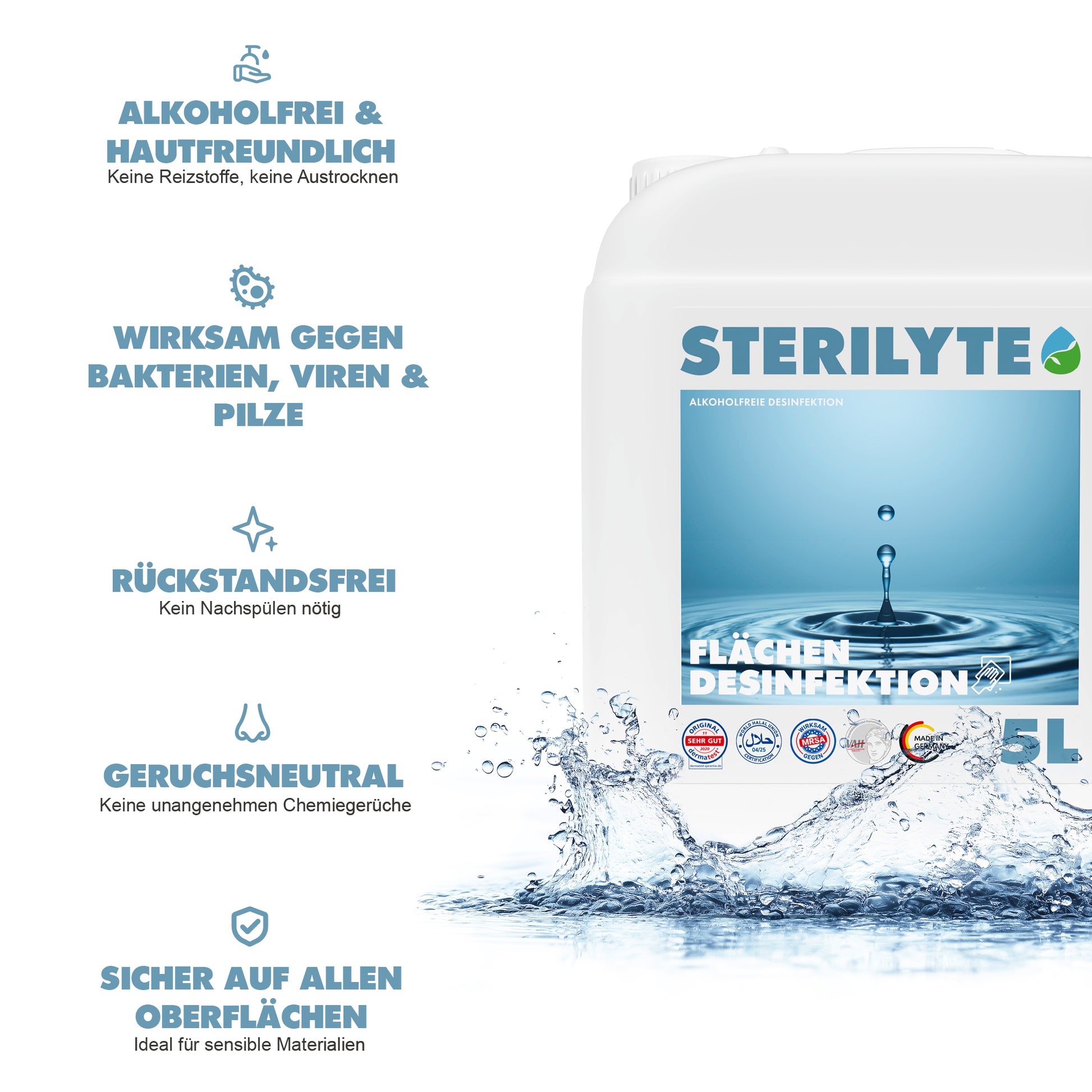 STERILYTE© Flächen-Desinfektion
