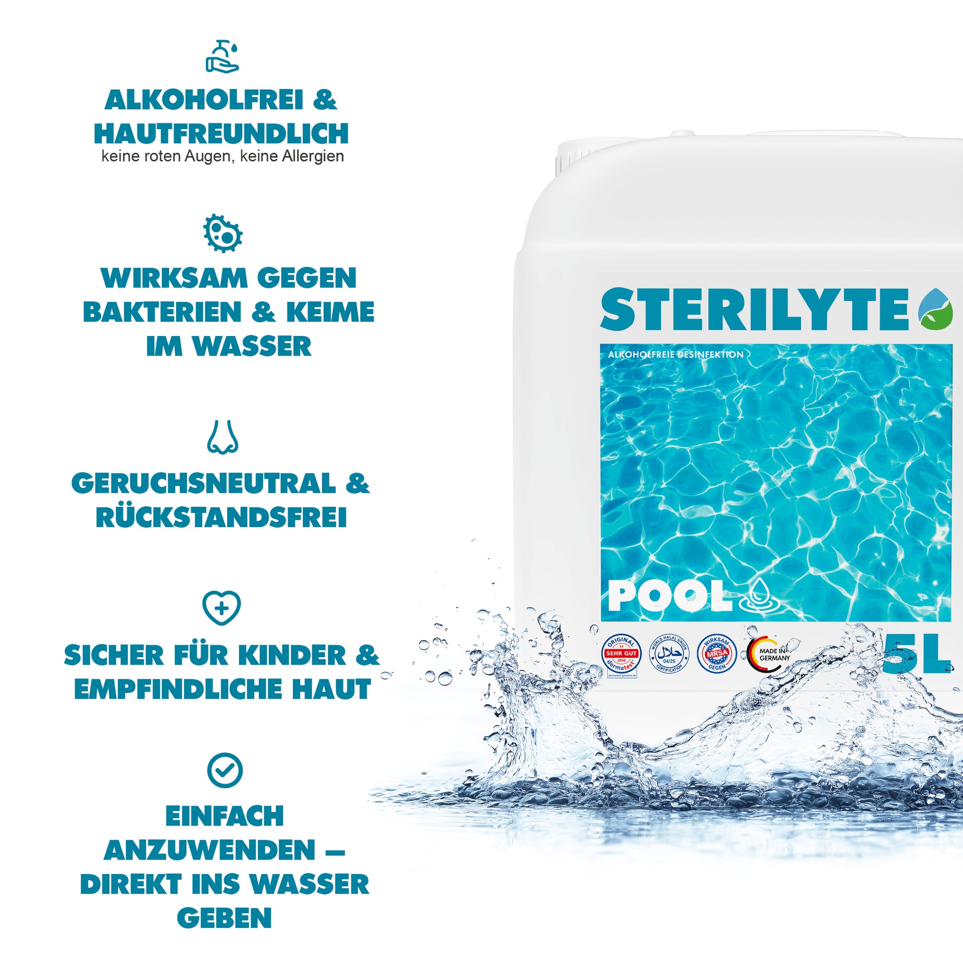 STERILYTE© Pool-Desinfektion